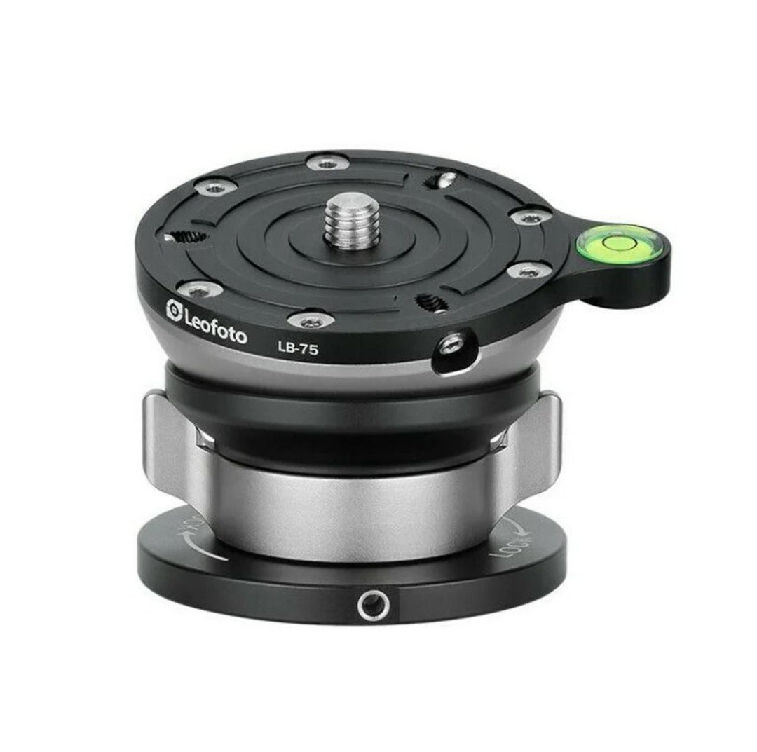 Leofoto LB-75 Half-Ball Levelling Base, 75mm, 3/8" Stud