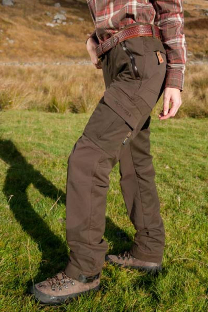 ShooterKing Highland Trousers Ladies   Dark Olive/Brown