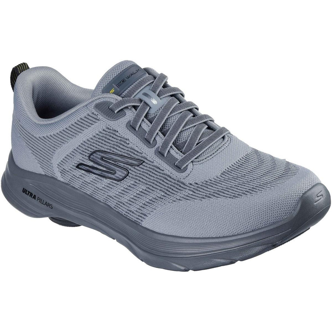 Skechers GO Walk 8 Day Trainer Grey/Yellow