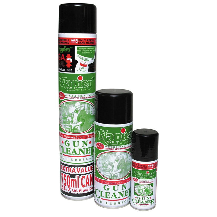Napier Gun Cleaner and Lubricant 125ml aerosol two-in-one
