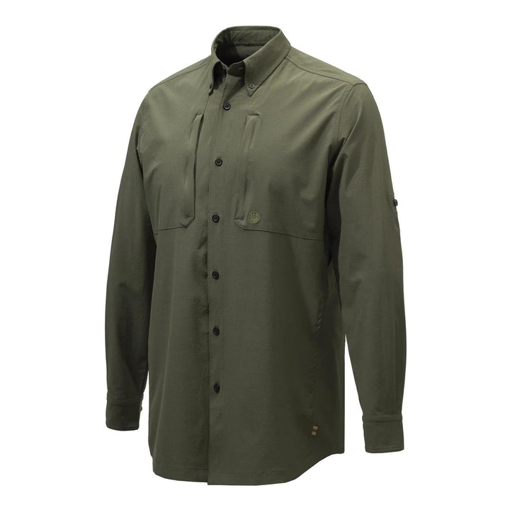 Beretta PLAIN LIGHTWEIGHT SHIRT Green Moss