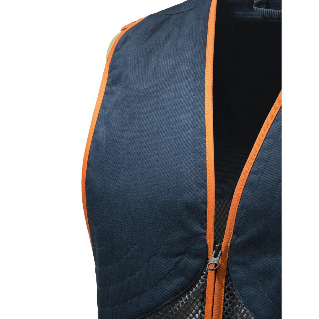 Beretta FULL MESH VEST Blu total eclipse & Grey XXXXX-Large - Hunting outdoor gear for Men