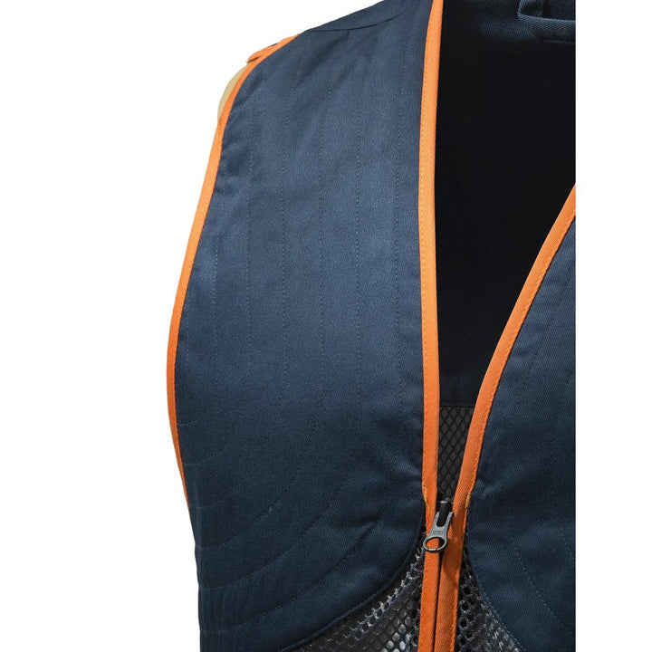 Beretta FULL MESH VEST Blu total eclipse & Grey XXXXX-Large - Hunting outdoor gear for Men