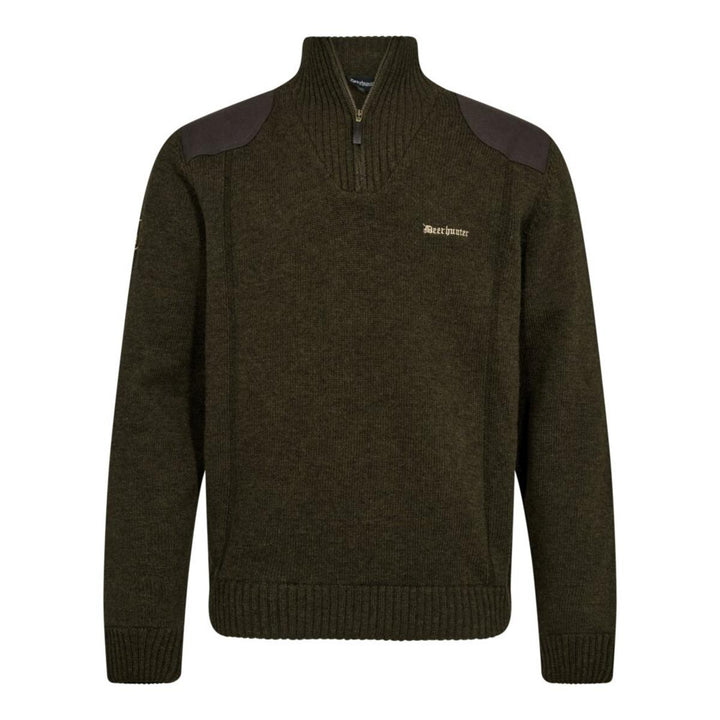 Deerhunter Finley ½-Zip Knit - Woodland Melange