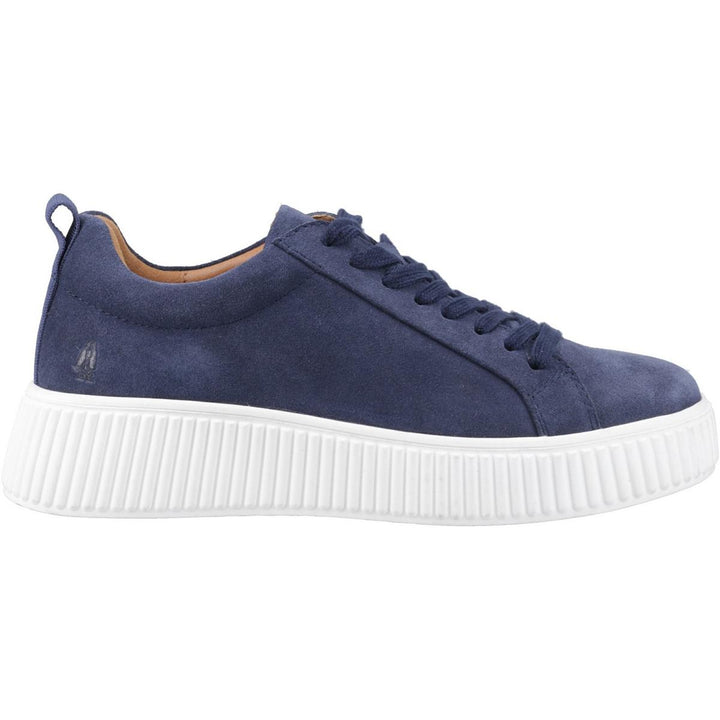 Hush Puppies Harlow Suede Sneaker Indigo – view 5
