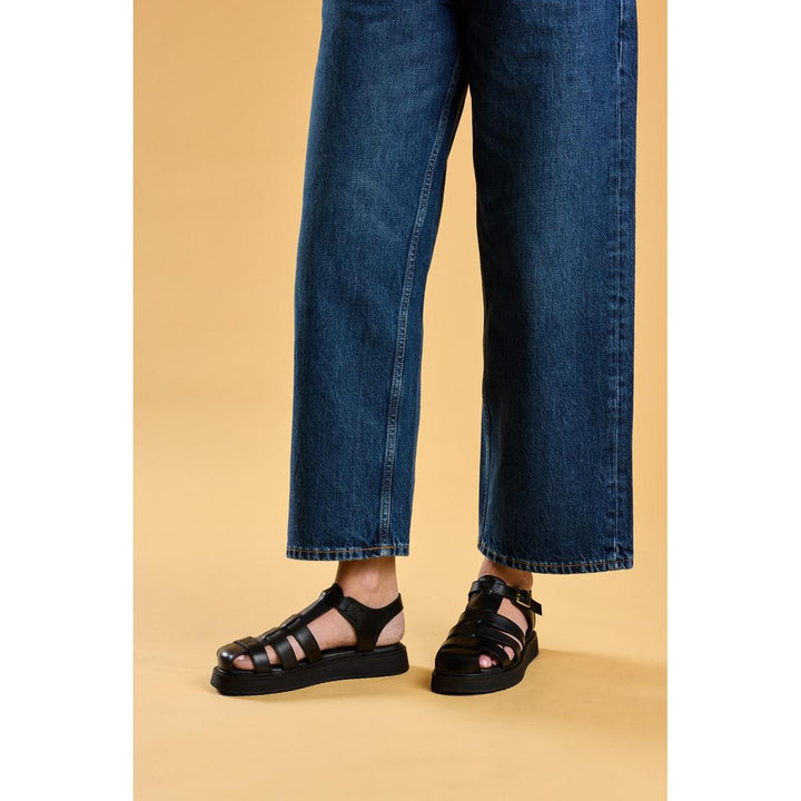 Cassandra Gladiator Sandal Black