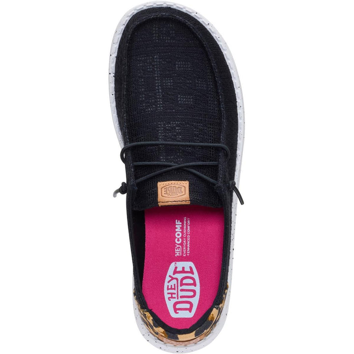 HEYDUDE Wendy Wildcat Black/Leopard
