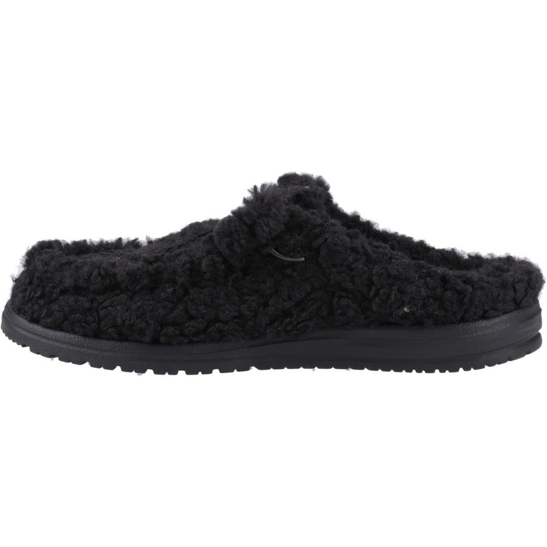 HEYDUDE Wally Slipper Black/Black
