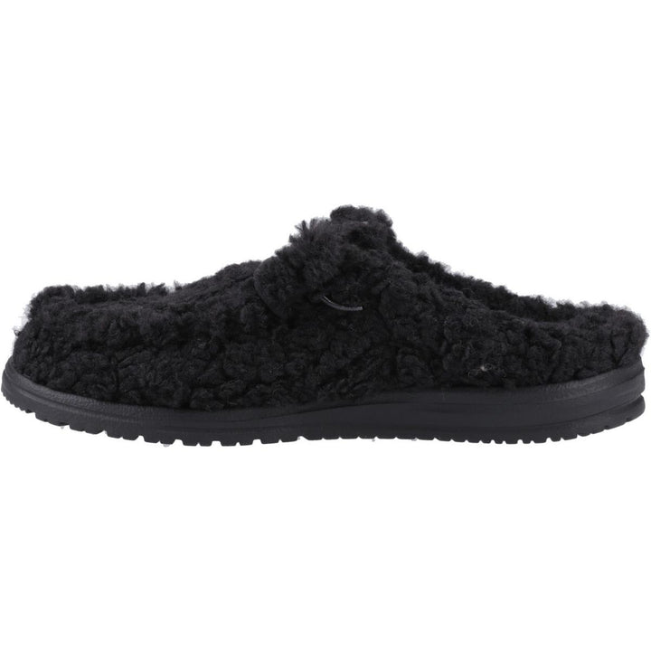 HEYDUDE Wally Slipper Black/Black