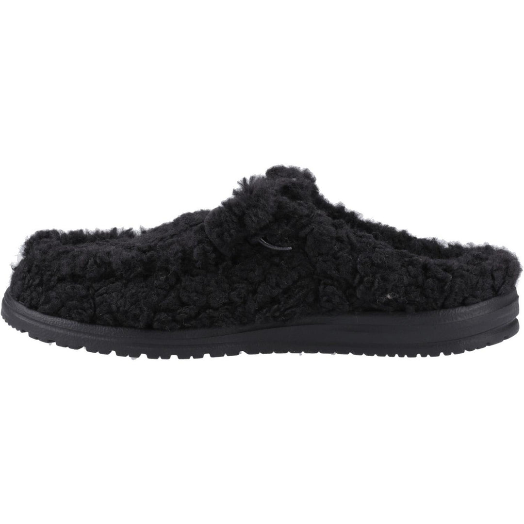 Wally Slipper Black/Black