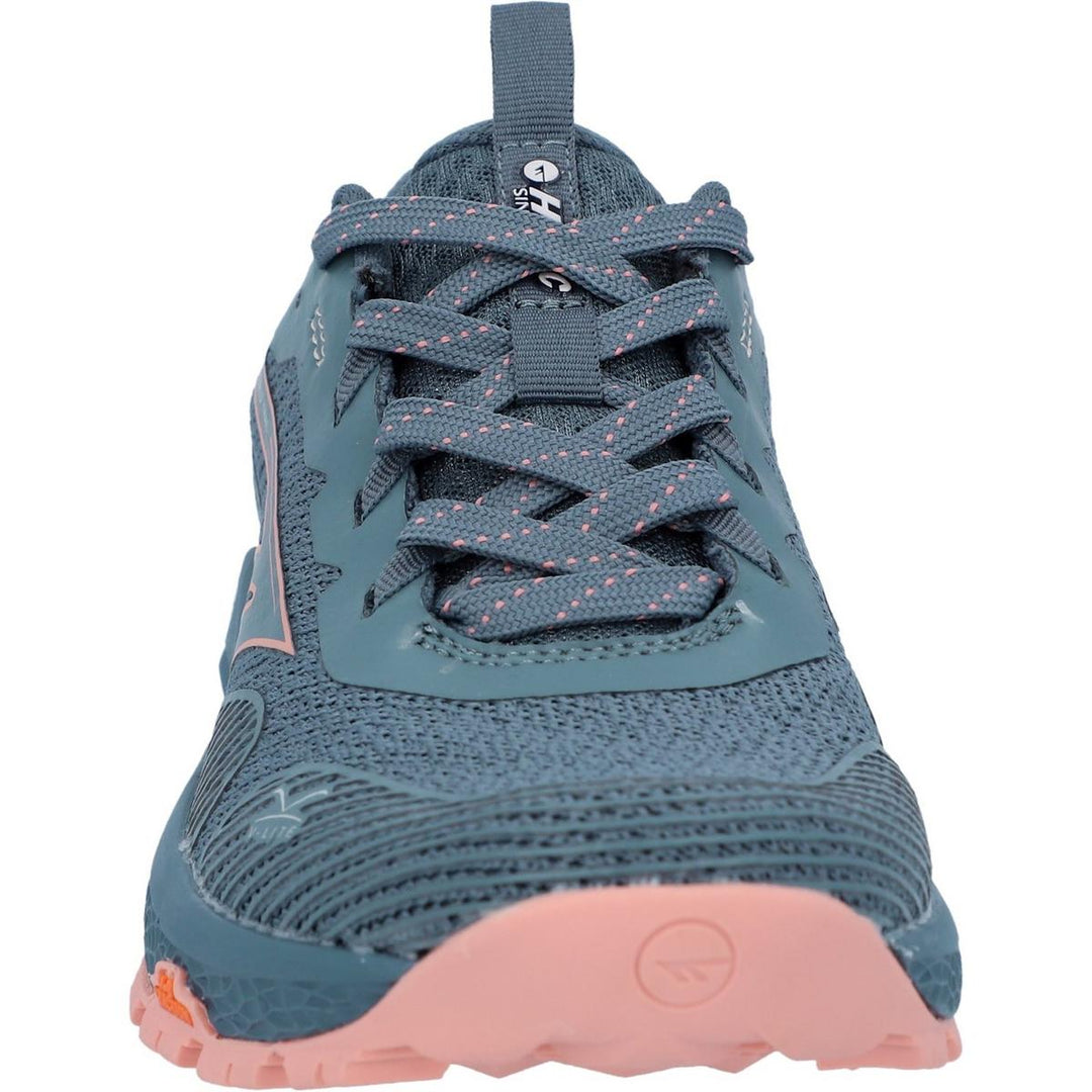 Hi-Tec Geo Nakuru Trainers Flintstone/Coral