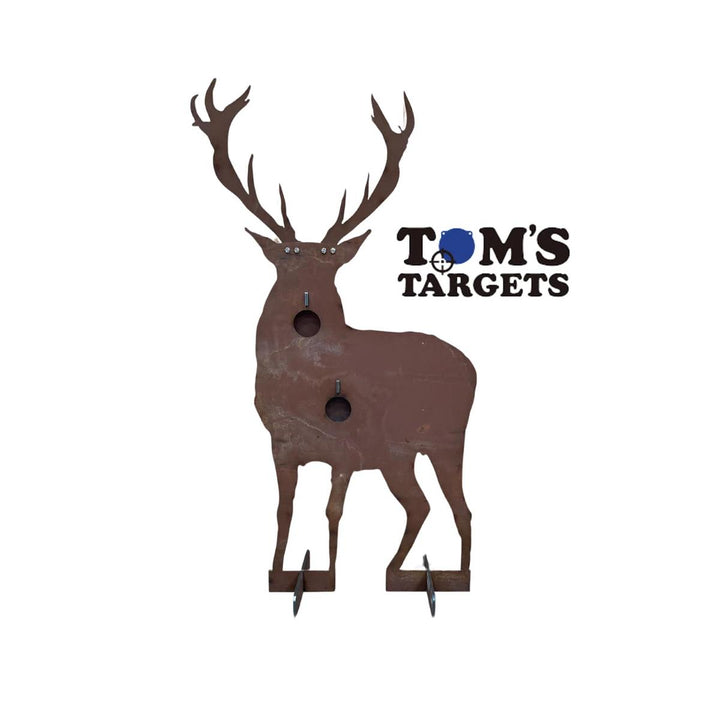 Tom's Targets Red Stag Centrefire - 10mm AR500
