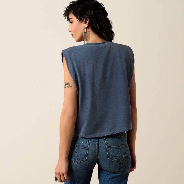 Ariat Ladies Ariat Lakeside Geo Short Sleeve T-Shirt – view 2