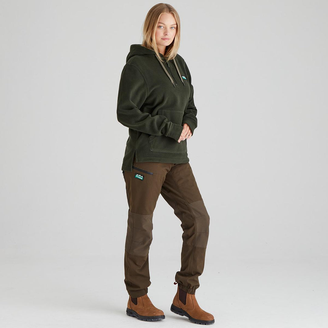 Ridgeline Womens Ballistic Long Sleeved Fleece Hoodie