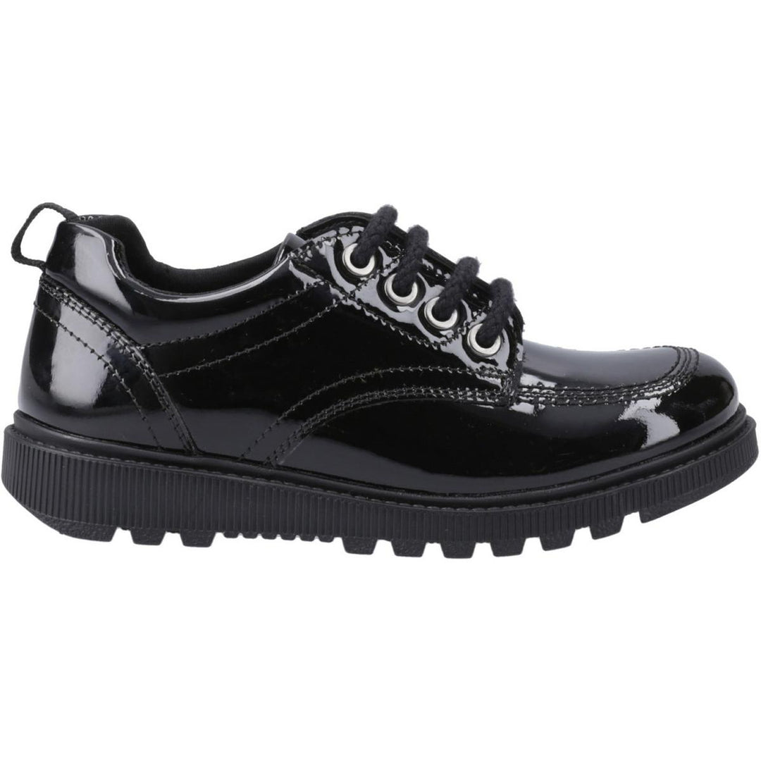 Hush Puppies Keeley Lace Up Patent Snr – view 5