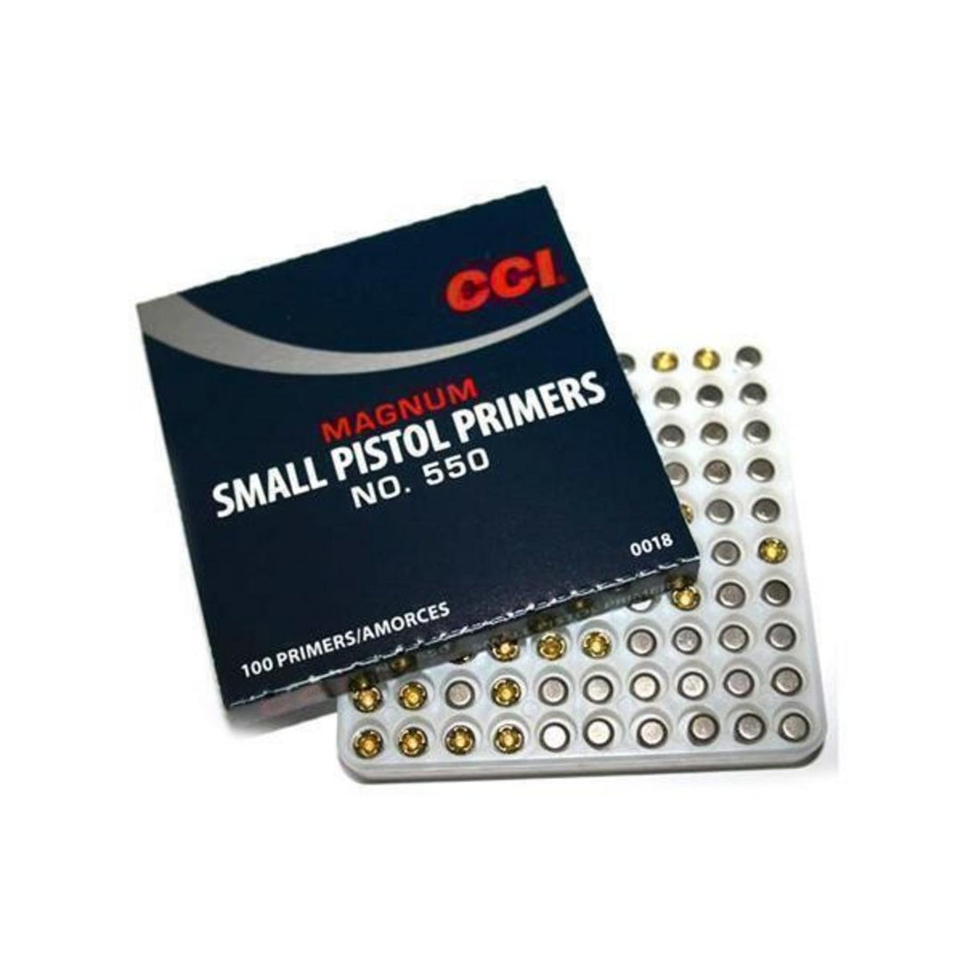 CCI No.550 Magnum Small Pistol Primers, Pack of 1000