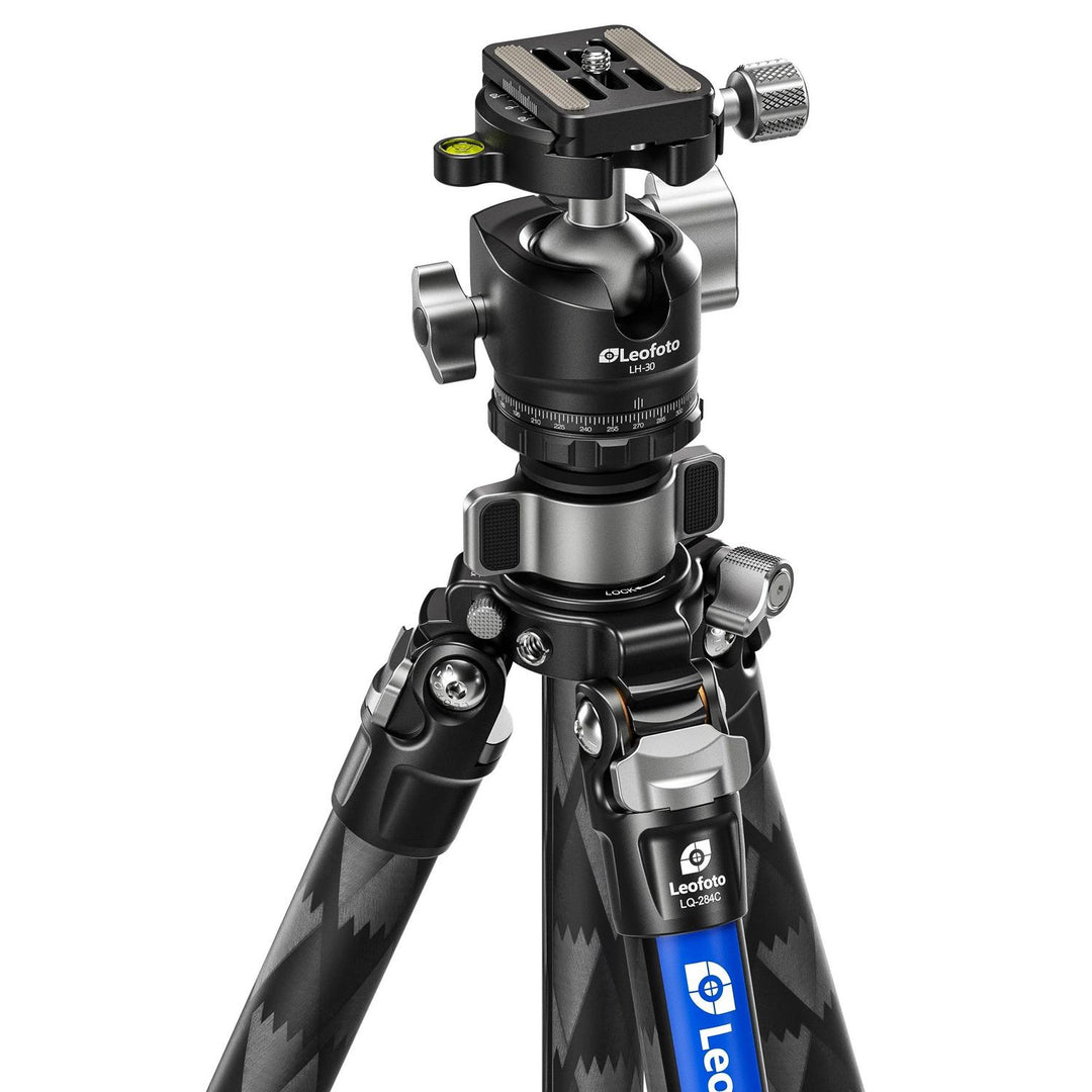 Leofoto Mr Q LQ-284C Carbon Tripod with LH-30 Ball Head