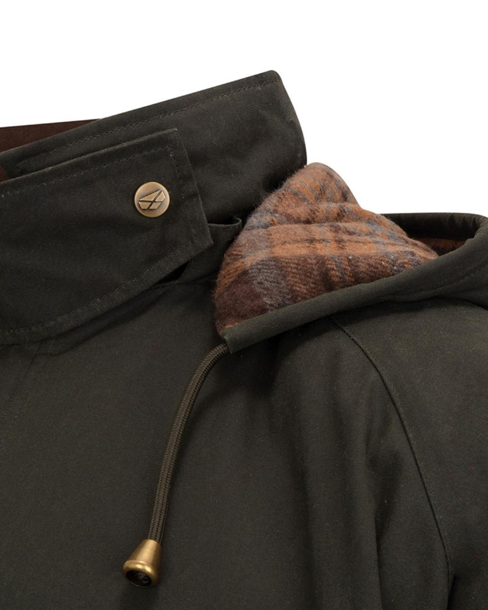 Hoggs of Fife Kelso Waterproof Gents Wax Jacket – view 3