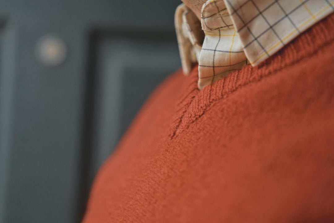 Harkila Vincent merino v-neck pullover Bombay – view 7