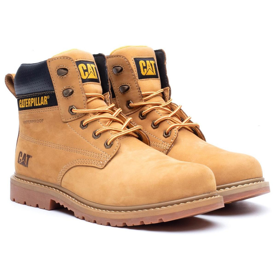 Caterpillar Silva Lace up Occupational Work Boot Honey