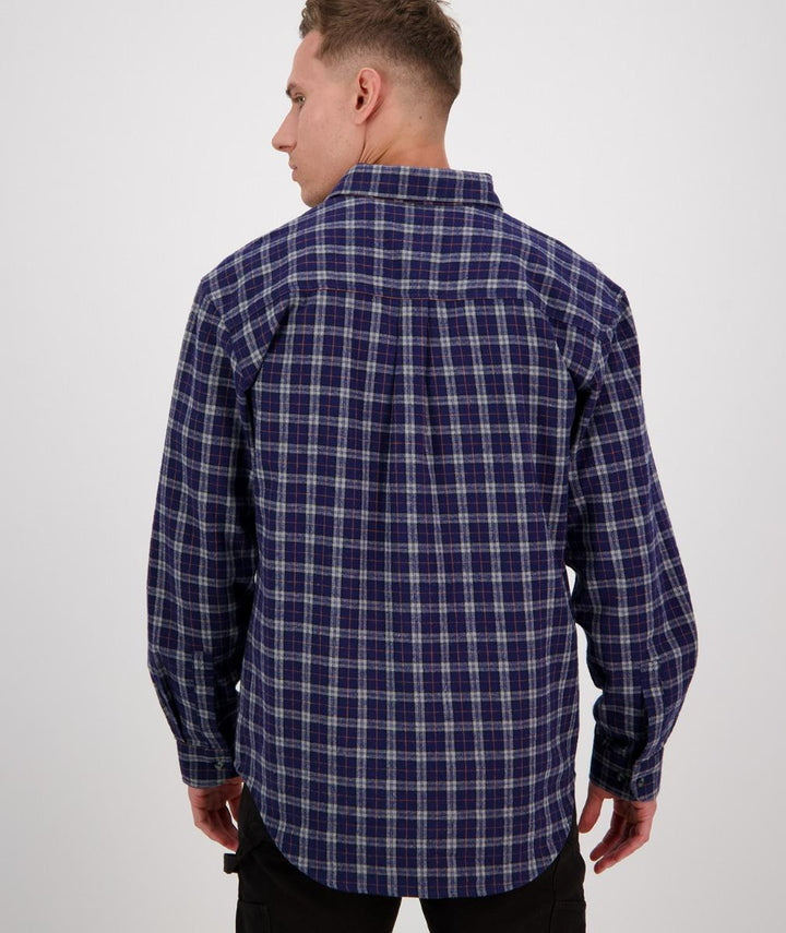 Swanndri Barn Shirt Grey