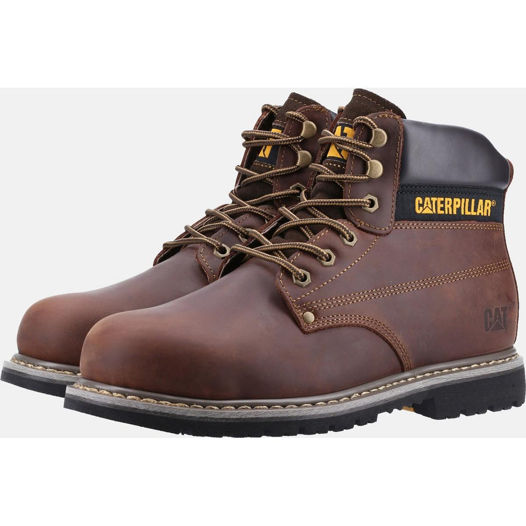 Caterpillar Powerplant S3 GYW Safety Boot Brown