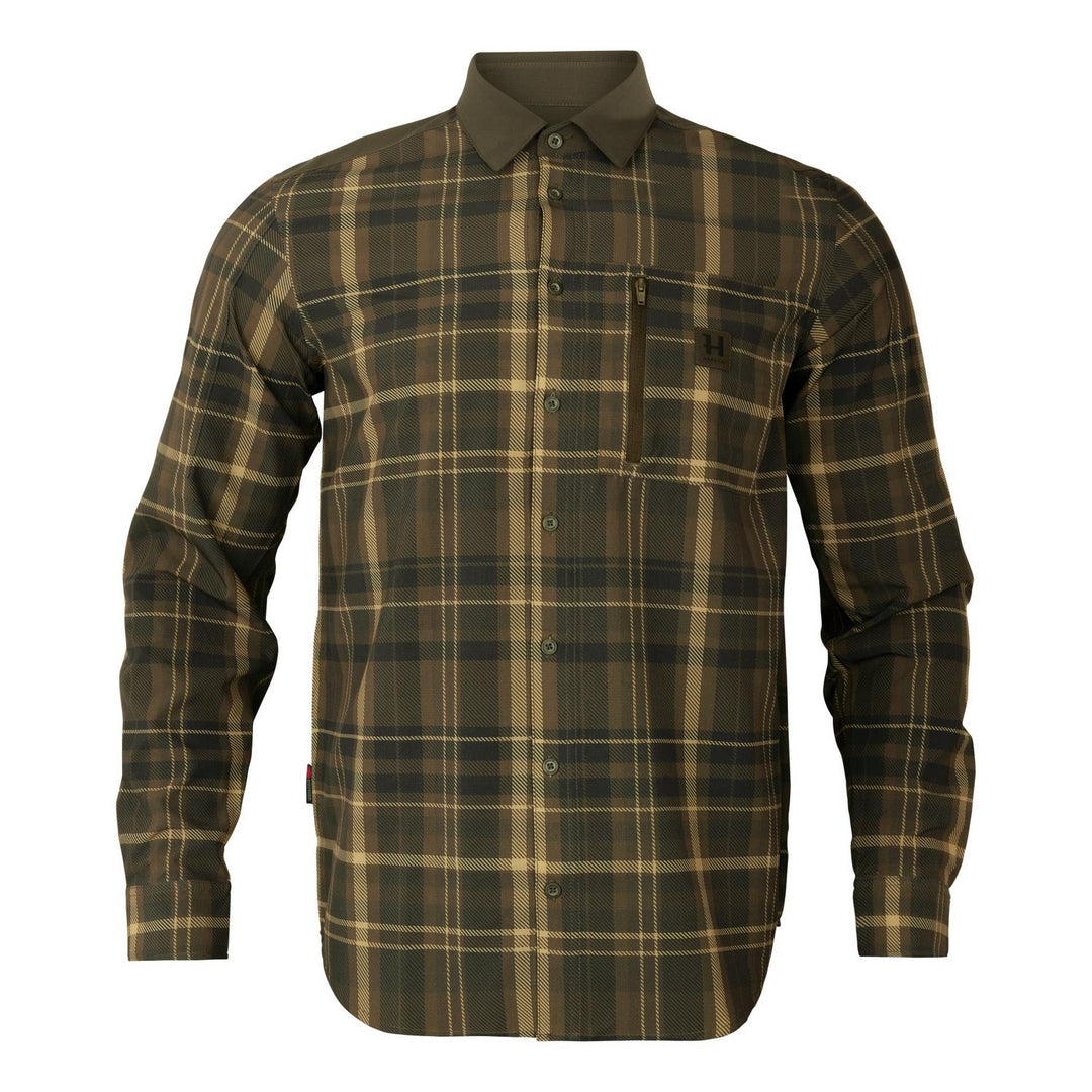 Harkila Traverse Anti-bug L/S check shirt