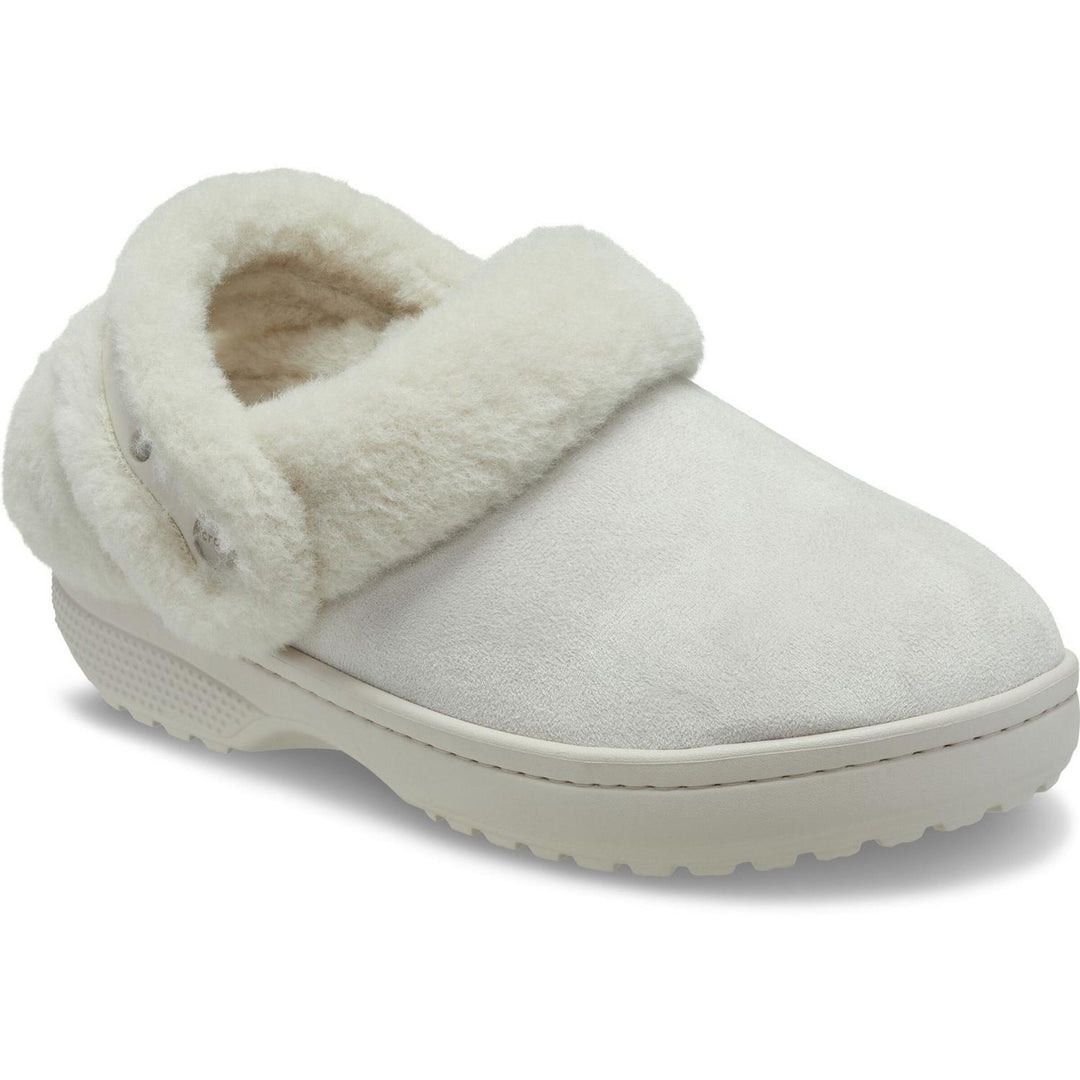 Unfurgettable Vegan Suede Clog Cocoa Cream