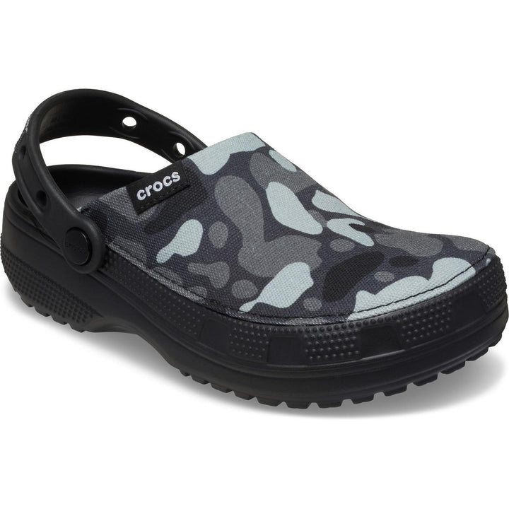 Classic Crafted Camo Clog Black