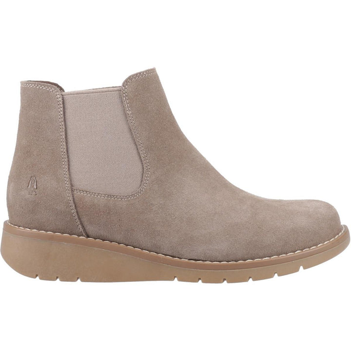 Hush Puppies Leonie Suede Boot Taupe