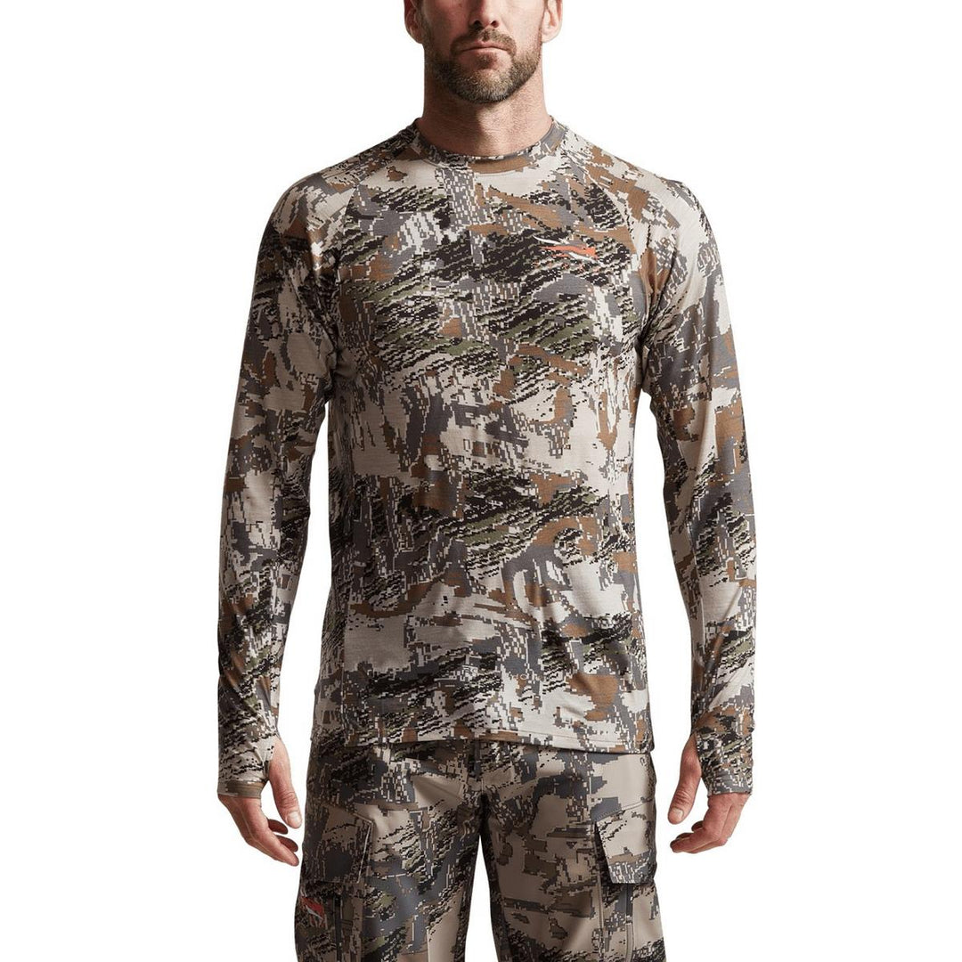 Sitka Core Merino 120 LS Crew Optifade Open Country