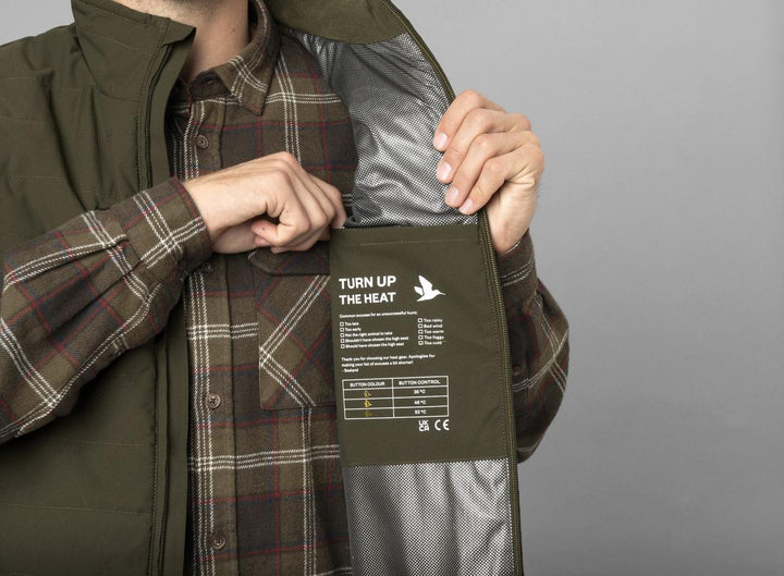 Seeland Celsius Heat Waistcoat Pine green