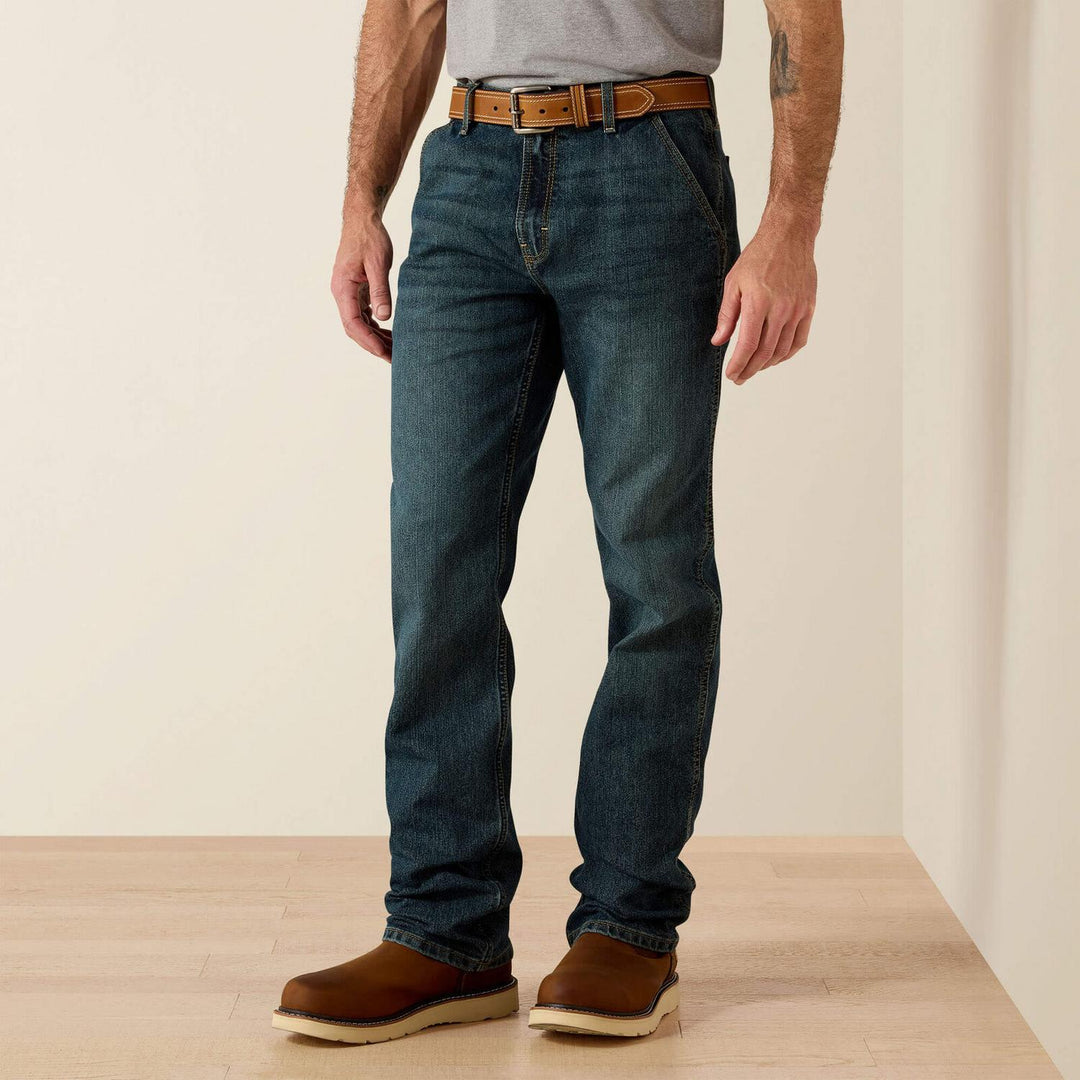 Ariat Mens Rebar M7 Slim DuraStretch Workhorse Stackable Straight Leg Jean