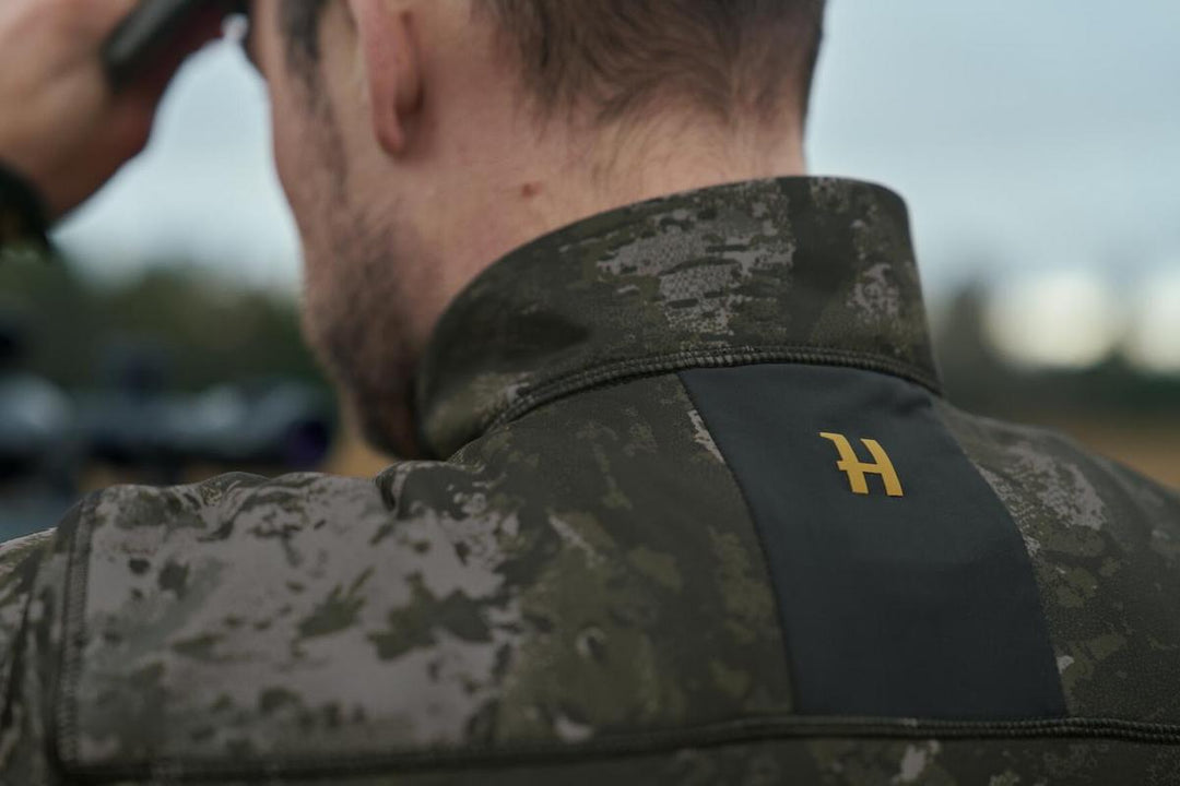 Harkila Härkila NOCTYX camo full zip fleece AXIS MSP®Black