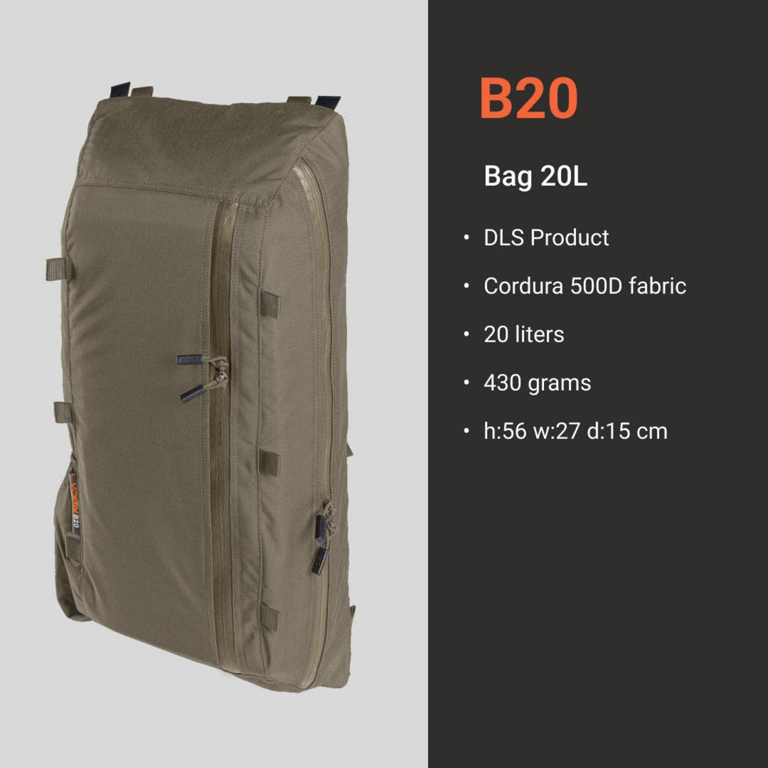 Vorn B20 - Bag 20L - Fog Green
