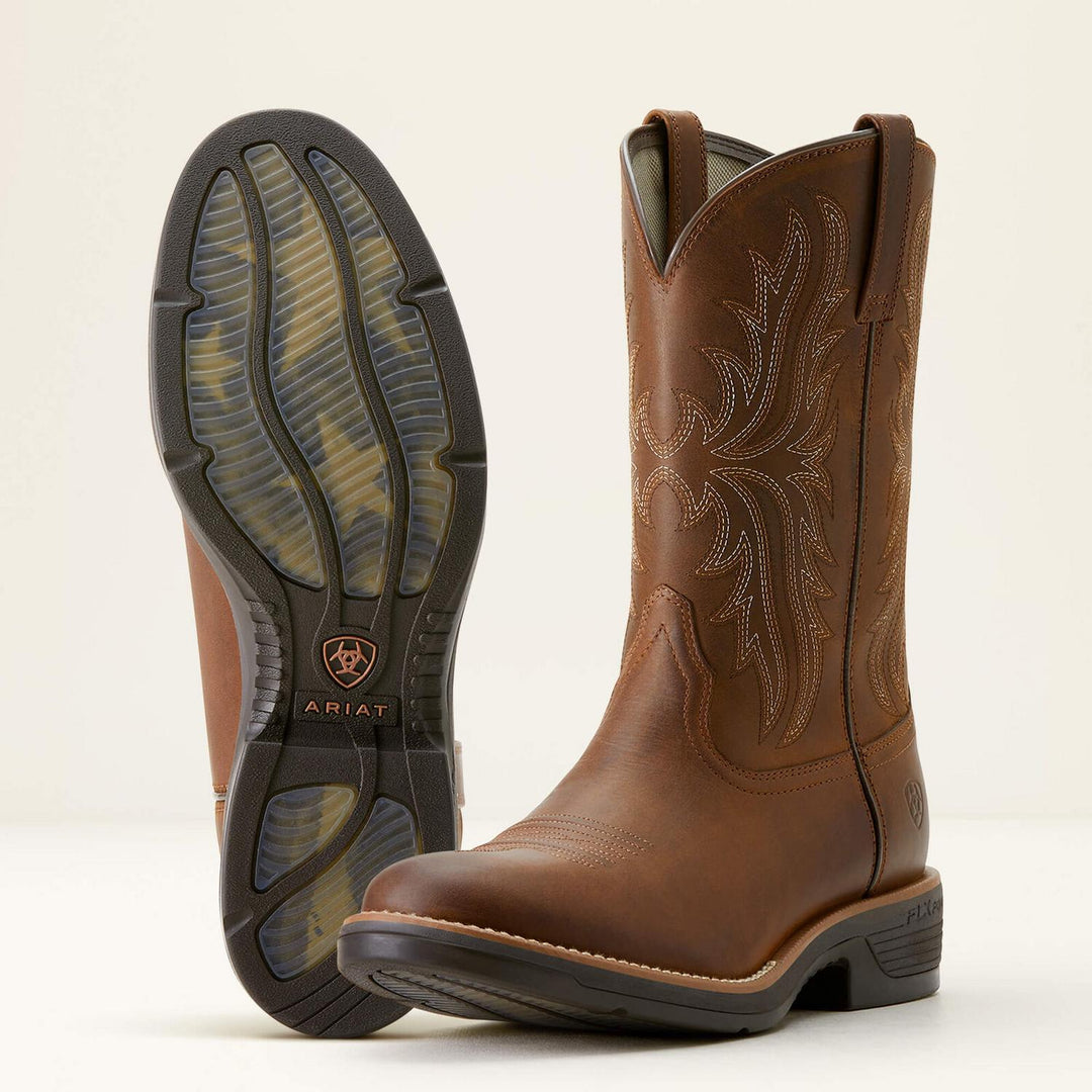 Ariat Mens Ridgeback Round Toe Western Boot