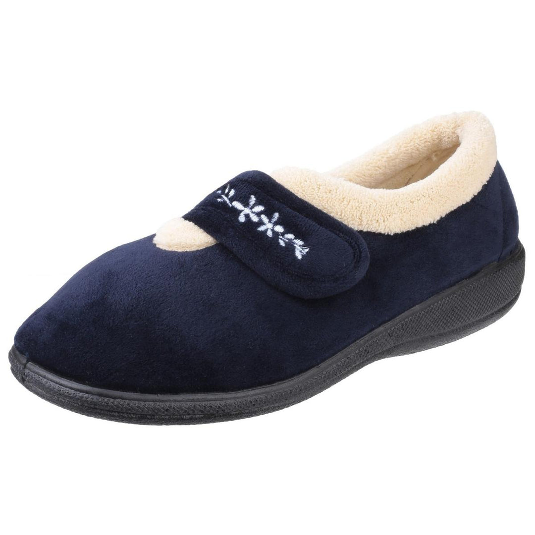 Fleet & Foster Capa Touch Fastening Memory Foam Slipper