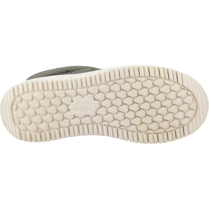 HEYDUDE Camden Cuff Nylon Quilt Boot Dark