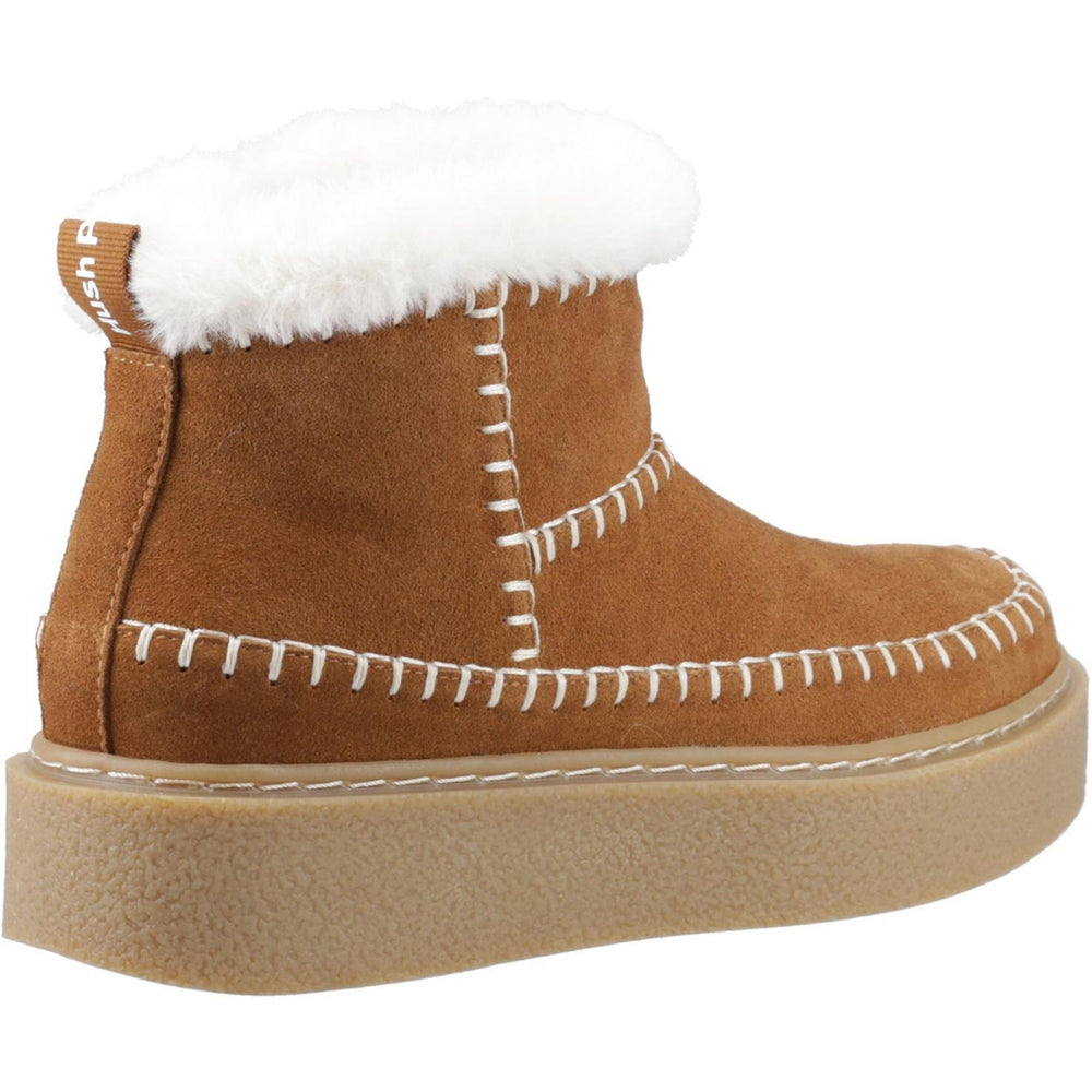 Brielle Stitch Boot Tan – view 2