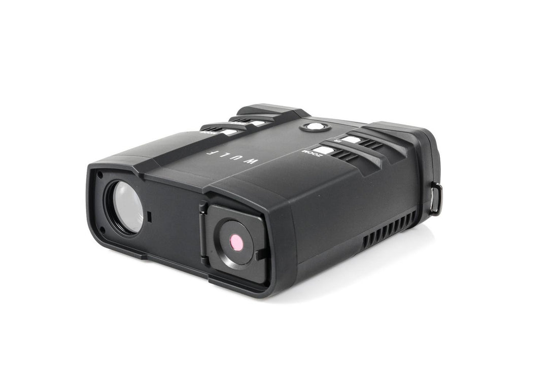 Wulf Full HD Night Vision Binoculars - Up to 300m Detection Range during Darkness, 850nm Wavelength of Infrared LED