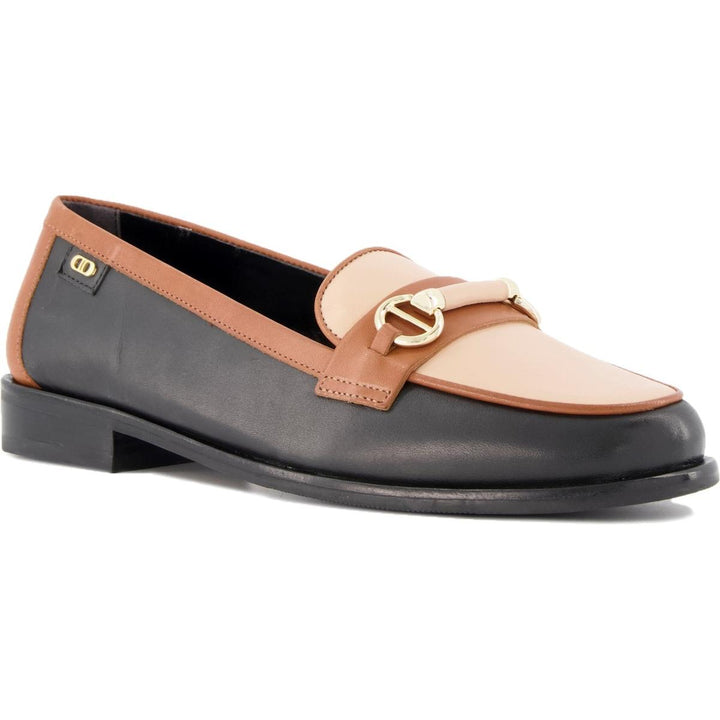 Dune Glossi Loafers Black