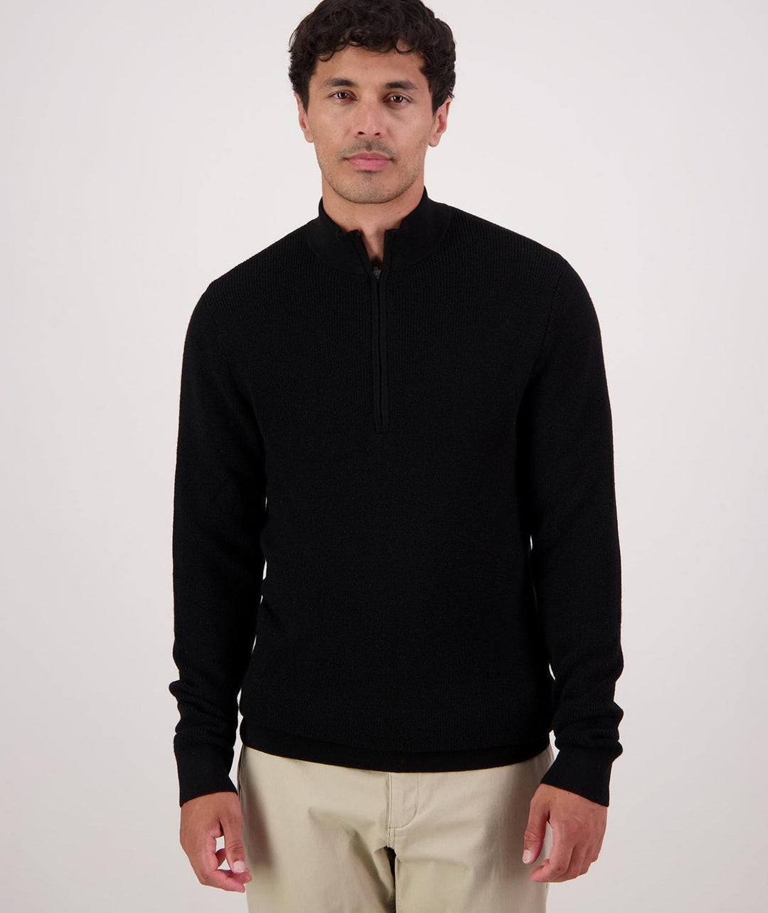 Swanndri Men's Otahu River V2 Quarter Zip Merino Knit