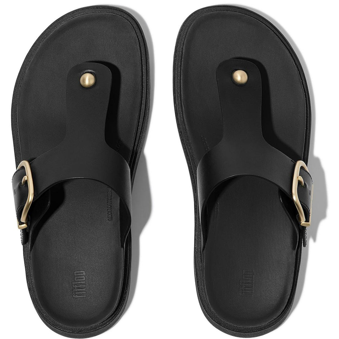 Fitflop Gen-FF Toe-Post Sandals Black