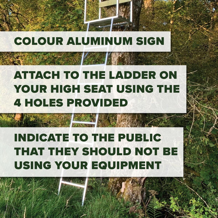 BushWear Highseat Sign