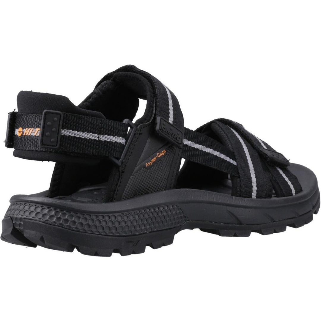 Hi-Tec Sierra Sandal Black/Grey/Orange