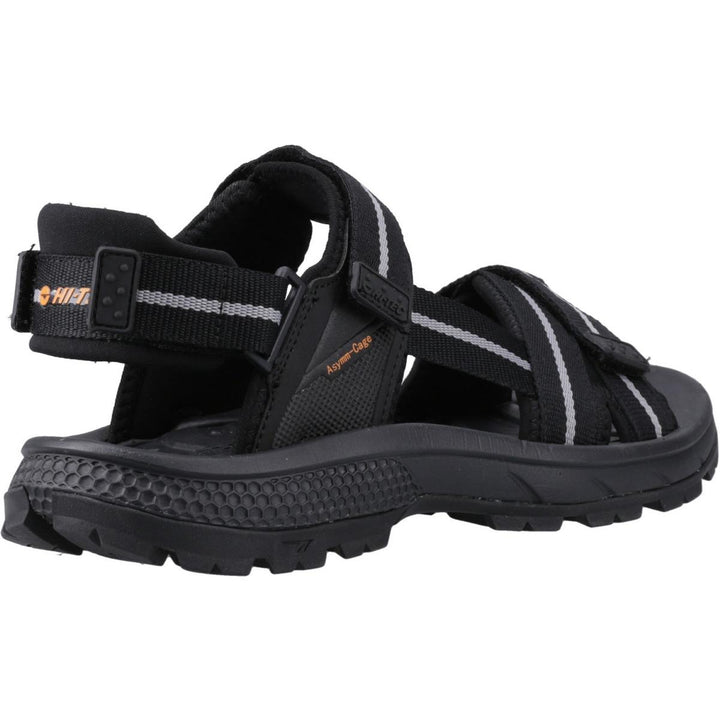Hi-Tec Sierra Sandal Black/Grey/Orange
