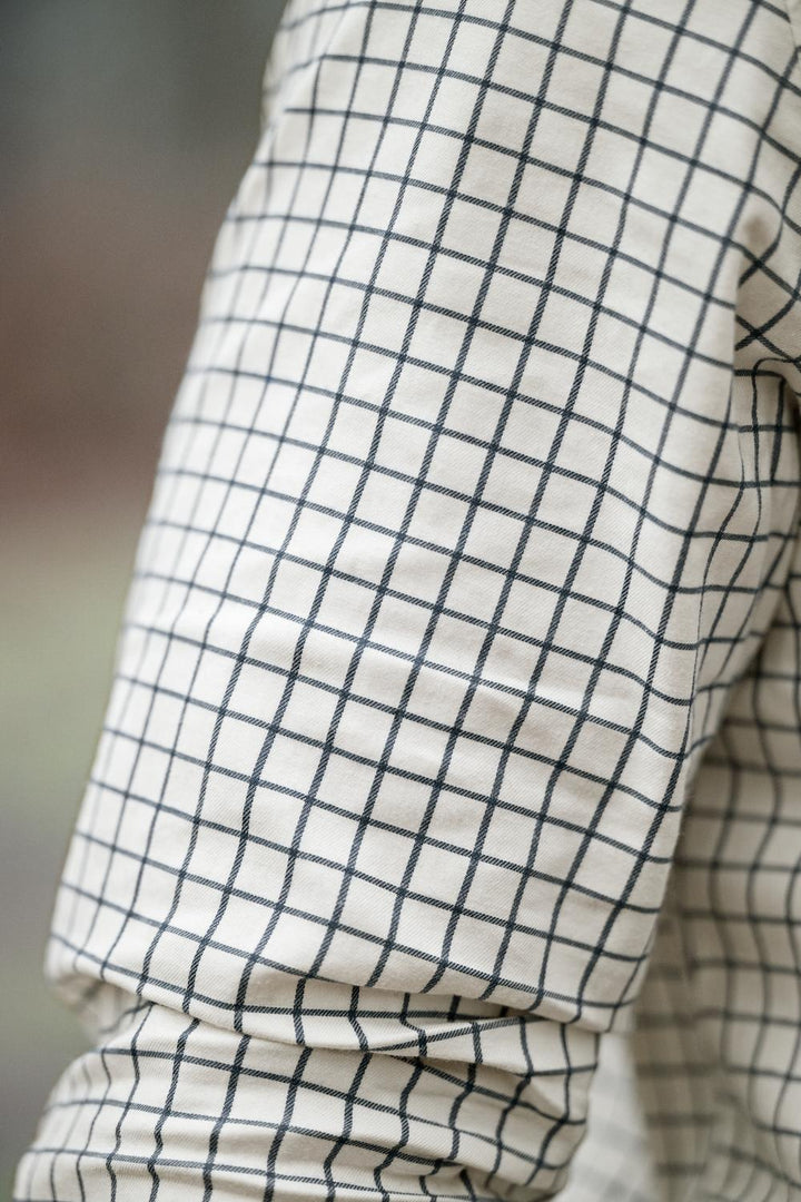 Oxford Shooting Shirt Dark Sapphire Check – view 5