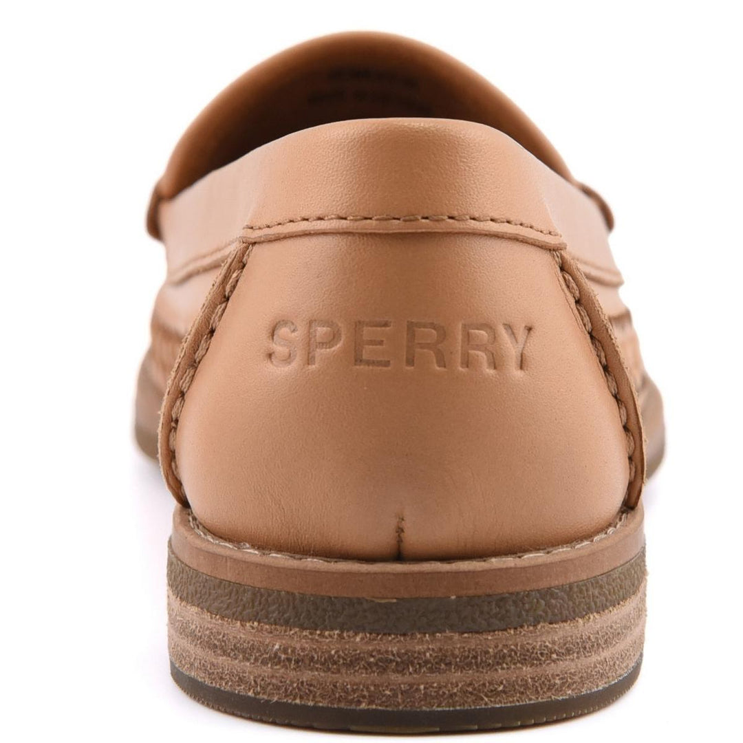 Sperry Woven Seaport Penny Mocassin Tan