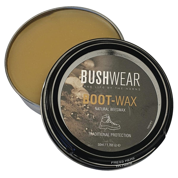 BushWear Superior Boot Wax 50ml tin