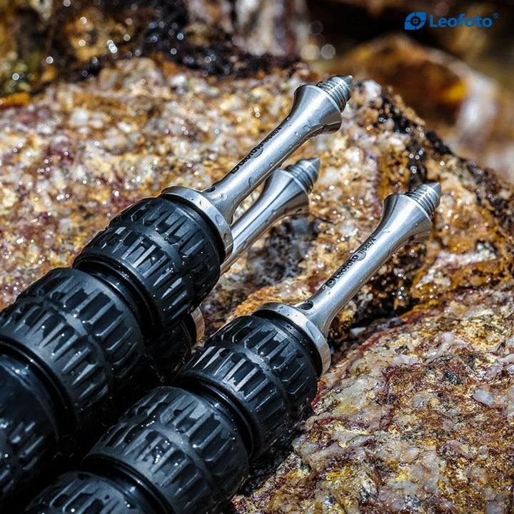 Leofoto TFS Stainless Steel Tripod Foot Spikes, Set of 3